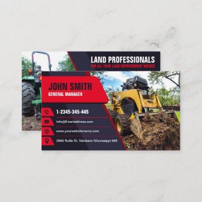 Excavating, mulching, land clearing, Tractor, Bush