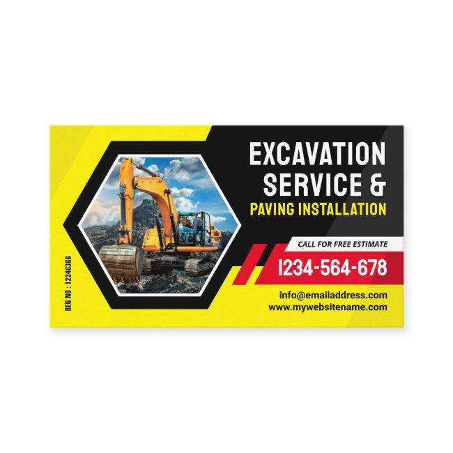 Excavating, Paving, mulching, land clearing