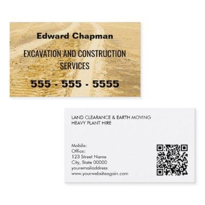 Excavation Sand Tracks QR Code