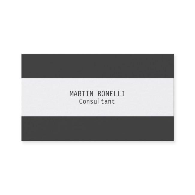 Exclusive Attractive Plain Grey White Stripe