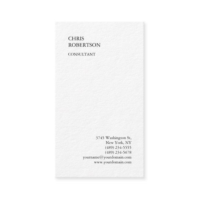 Exclusive Premium Thick Minimalist Plain