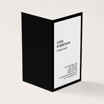 Exclusive Special Black Border White Modern Unique