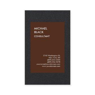 Exclusive Special Black Brown Modern Minimalist