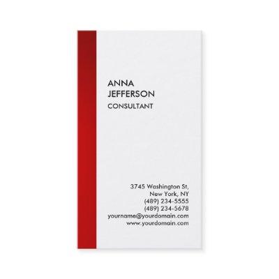 Exclusive Special Red White Unique Modern