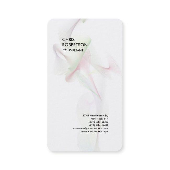 Exclusive Special White Modern Minimalist Abstract