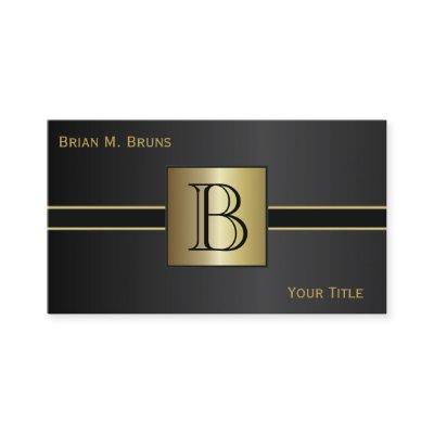 Executive Classic Black Monogram