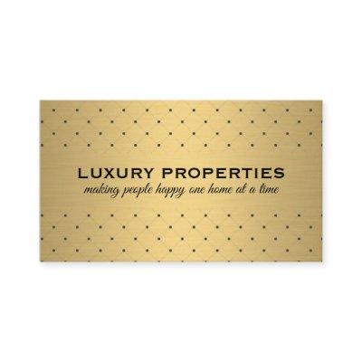 Executive Gold Metallic / Diamond Dot Patterns