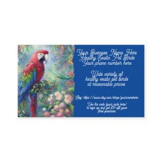Exotic Bird Sales Shop Sales Etsy Parrot Cockatoo
