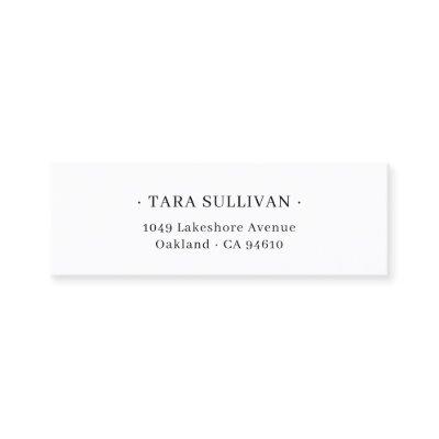 Exotic Elegance . Minimal Typographic 07 . Mini