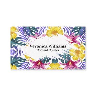 Exotic Jungle Foliage Pattern