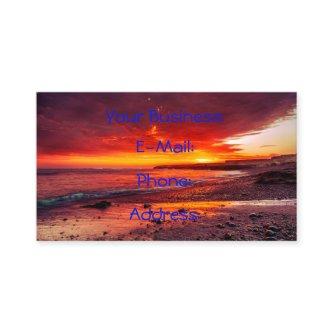 Exotic Tropical Ocean Sunset