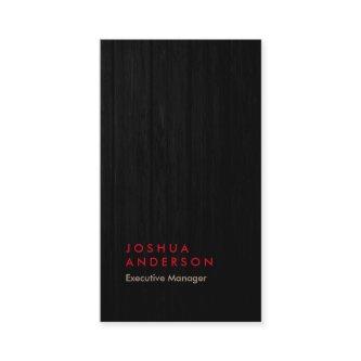 Expressive look wood grey black red professional