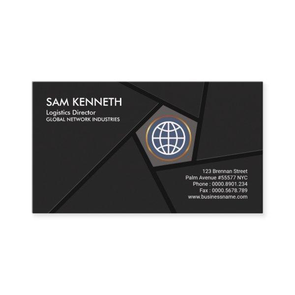 Exquisite Stylish Black Pentagon Distribution Line