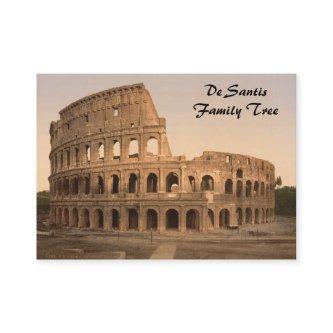 Exterior of the Colosseum, Rome, Italy
