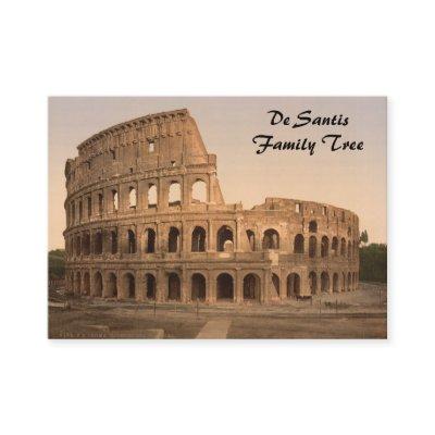 Exterior of the Colosseum, Rome, Italy