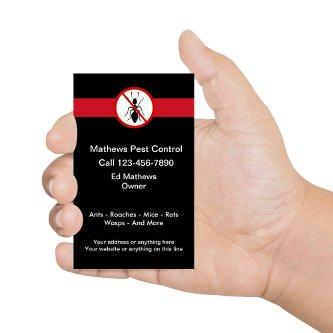 Exterminating Pest Control Theme
