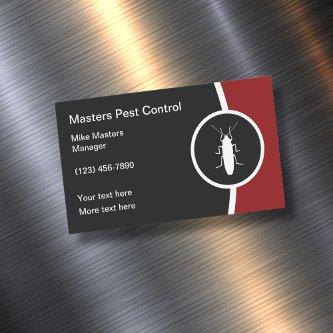 Exterminating Services Modern Insect Design  Magnet