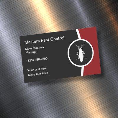 Exterminating Services Modern Insect Design  Magnet