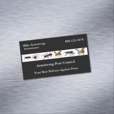 Exterminator Pest Control Insects Bugs  Magnet