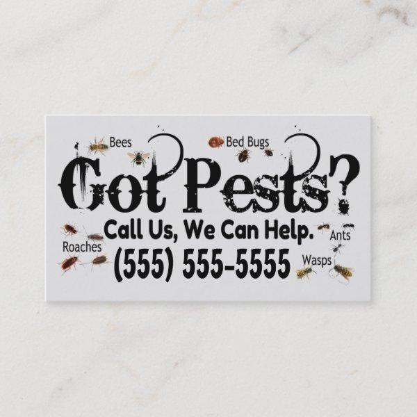 Exterminator Real Bugs Advertisement