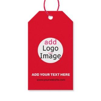 Extravagant Business Custom Brand Red  Gift Tags