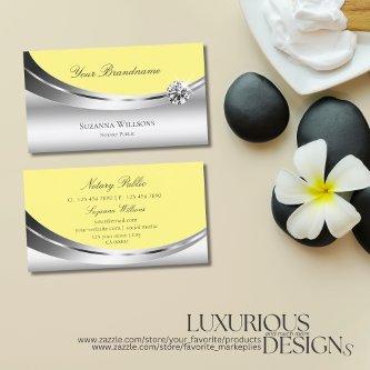 Eye Catcher Silver and Yellow with Sparkly Diamond