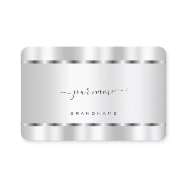 Eye Catching Silver Effect Professional and Noble