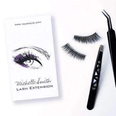 Eye long eyelashes Lash extension icon