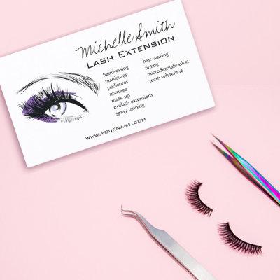 Eye long eyelashes Lash extension icon