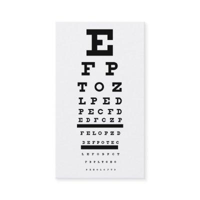 eye test