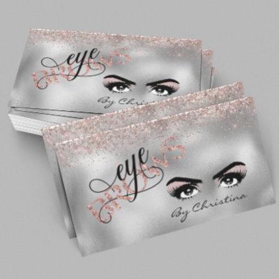 Eyebrow Handwritten Rose Gold Threading Waxing