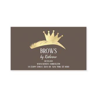 Eyebrow Micorblading Aftercare Crown Gold
