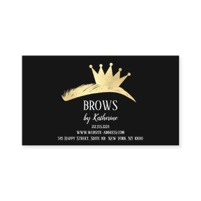 Eyebrow Micorblading Aftercare Gold Crown