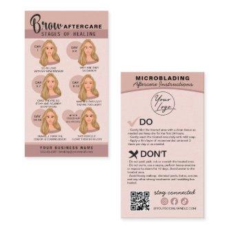 Eyebrow Microblading Aftercare Instructions Busine