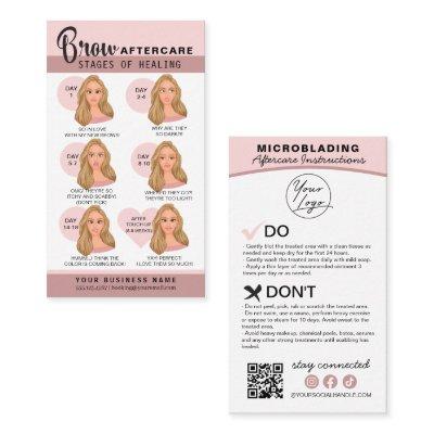 Eyebrow Microblading Aftercare Instructions Busine