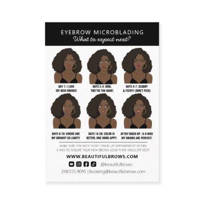 Eyebrow Microblading Aftercare Instructions