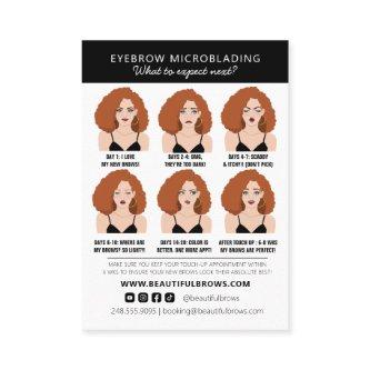 Eyebrow Microblading Aftercare Instructions Ginger