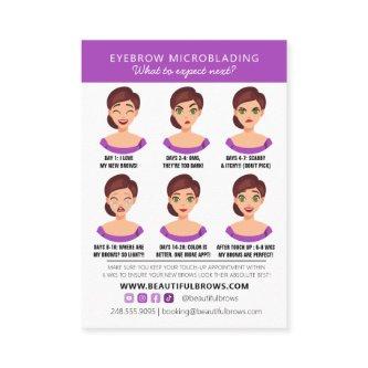 Eyebrow Microblading Aftercare What to Expect Appt