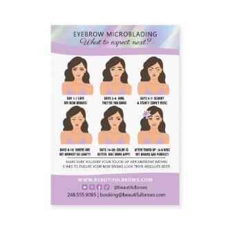 Eyebrow Microblading Brow Aftercare & Appointment