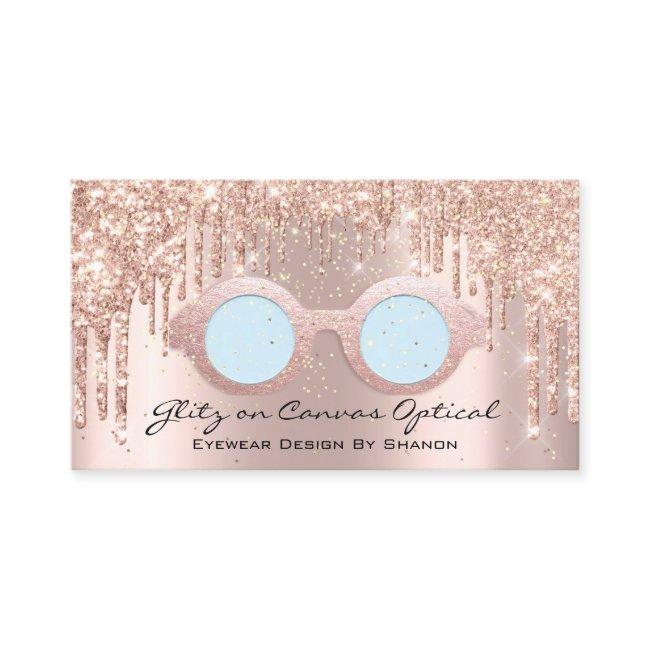 Eyewear Optical Optometrist Eyeglasses Rose Blue
