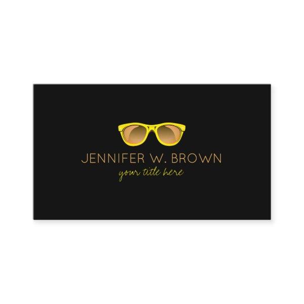 Eyewear Spectacles Optician gold sunglasses