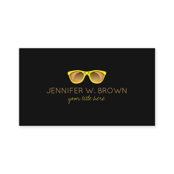 Eyewear Spectacles Optician gold sunglasses