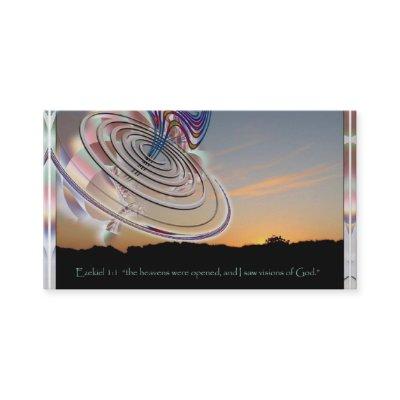 Ezekiel's Wheel at Sunset