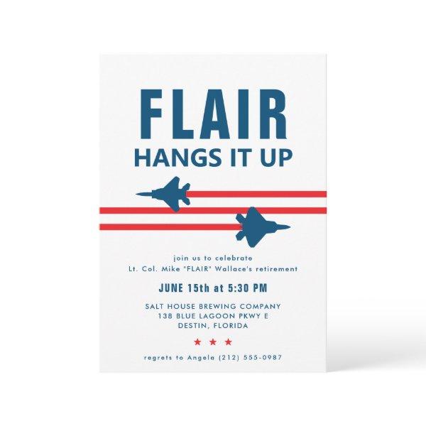F-15 and F-22 Fighter Jet Party Invitation