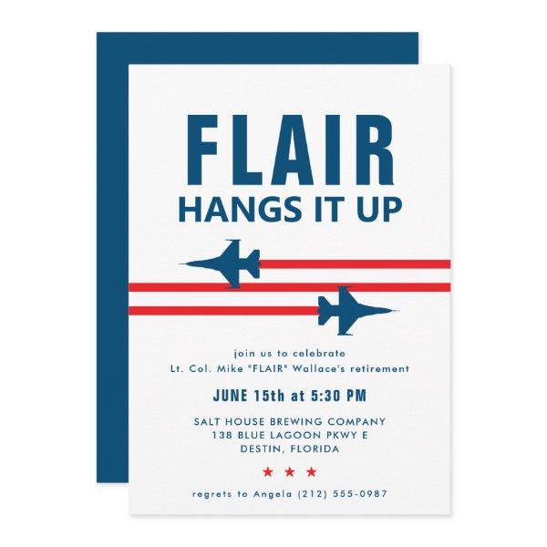 F-16 Fighter Jet Party Invitation