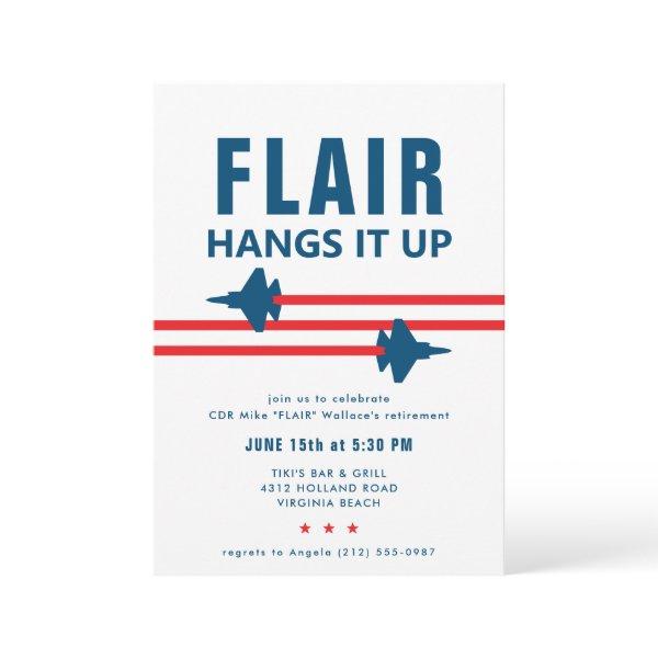 F-35C Growler Fighter Jet Party Invitation