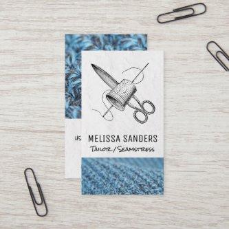 Fabric Scissors | Thimble and Needle