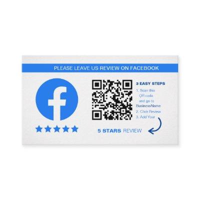 Facebook Reviews | Business QR Code Thank You