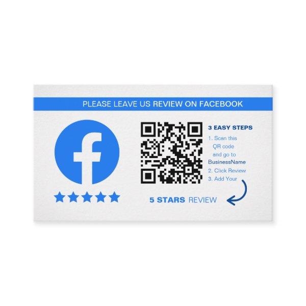 Facebook Reviews | Business QR Code Thank You