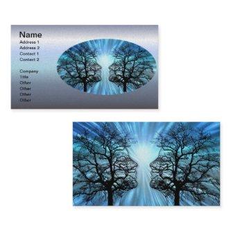 Faces in Trees Look Like Brain Nerves